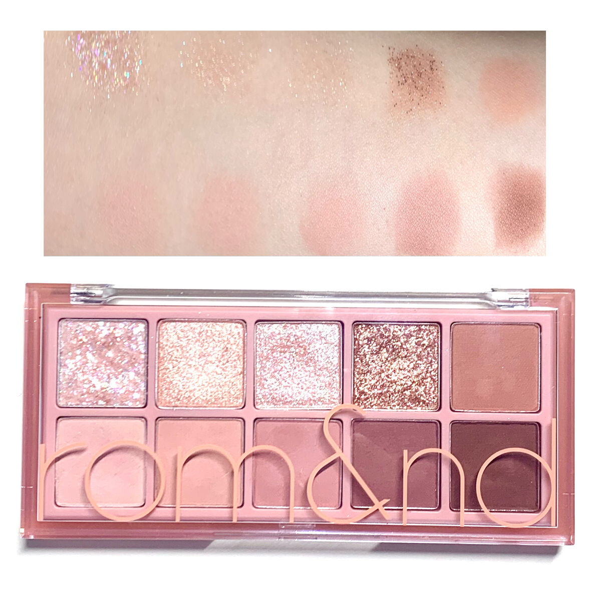 ベターザンパレット/rom&nd/アイシャドウパレットを使ったクチコミ（3枚目）