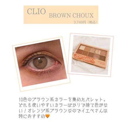 プロ アイ パレット/CLIO/アイシャドウパレットを使ったクチコミ(2枚目)