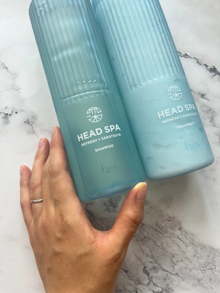 リフレッシュ × さらつや シャンプー/トリートメント/h&s/市販シャンプーを使ったクチコミ(2枚目)