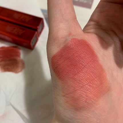 ザ ファースト ベルベット ティント シーズン1/MERZY/リップティントを使ったクチコミ(3枚目)