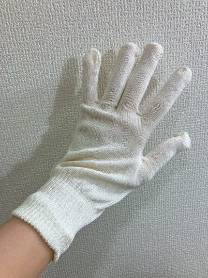 絹のてぶくろa/ハウス オブ ローゼ/その他を使ったクチコミ(2枚目)