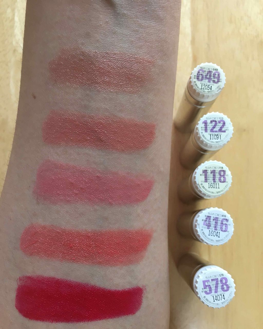 口紅（詰替用）/ちふれ/口紅を使ったクチコミ（2枚目）