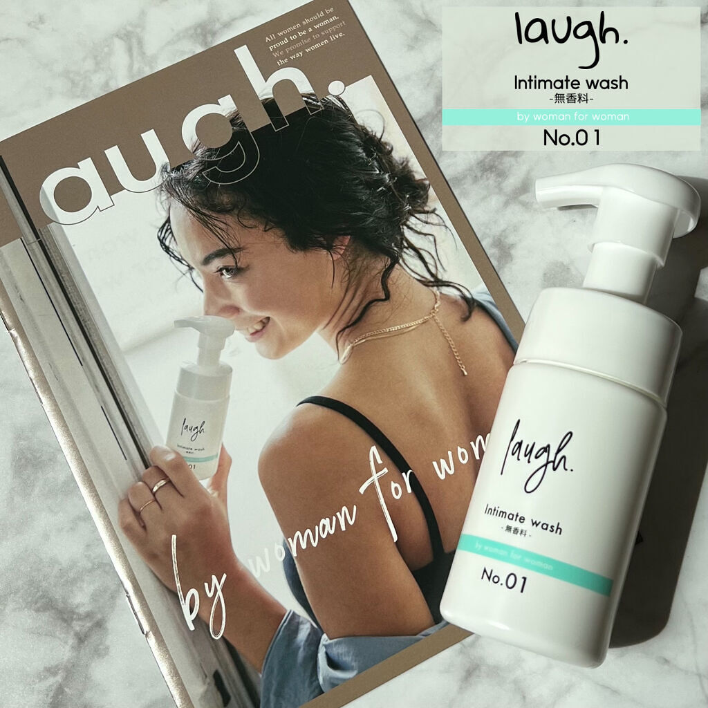 laugh.インティメイトウォッシュ　無香料/laugh./デリケートゾーンケアを使ったクチコミ（1枚目）