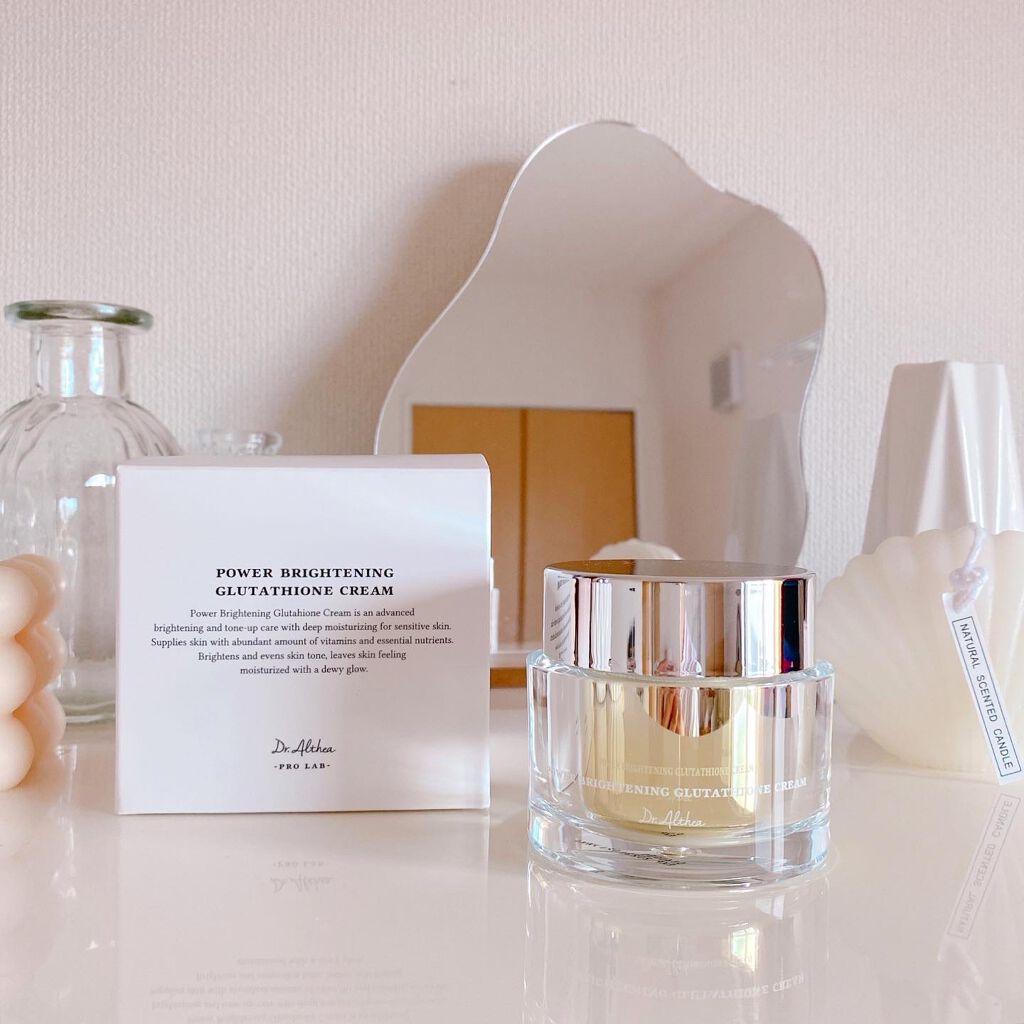 パワーブライトニング グルタチオンクリーム/Dr.Althea/フェイスクリームを使ったクチコミ(4枚目)