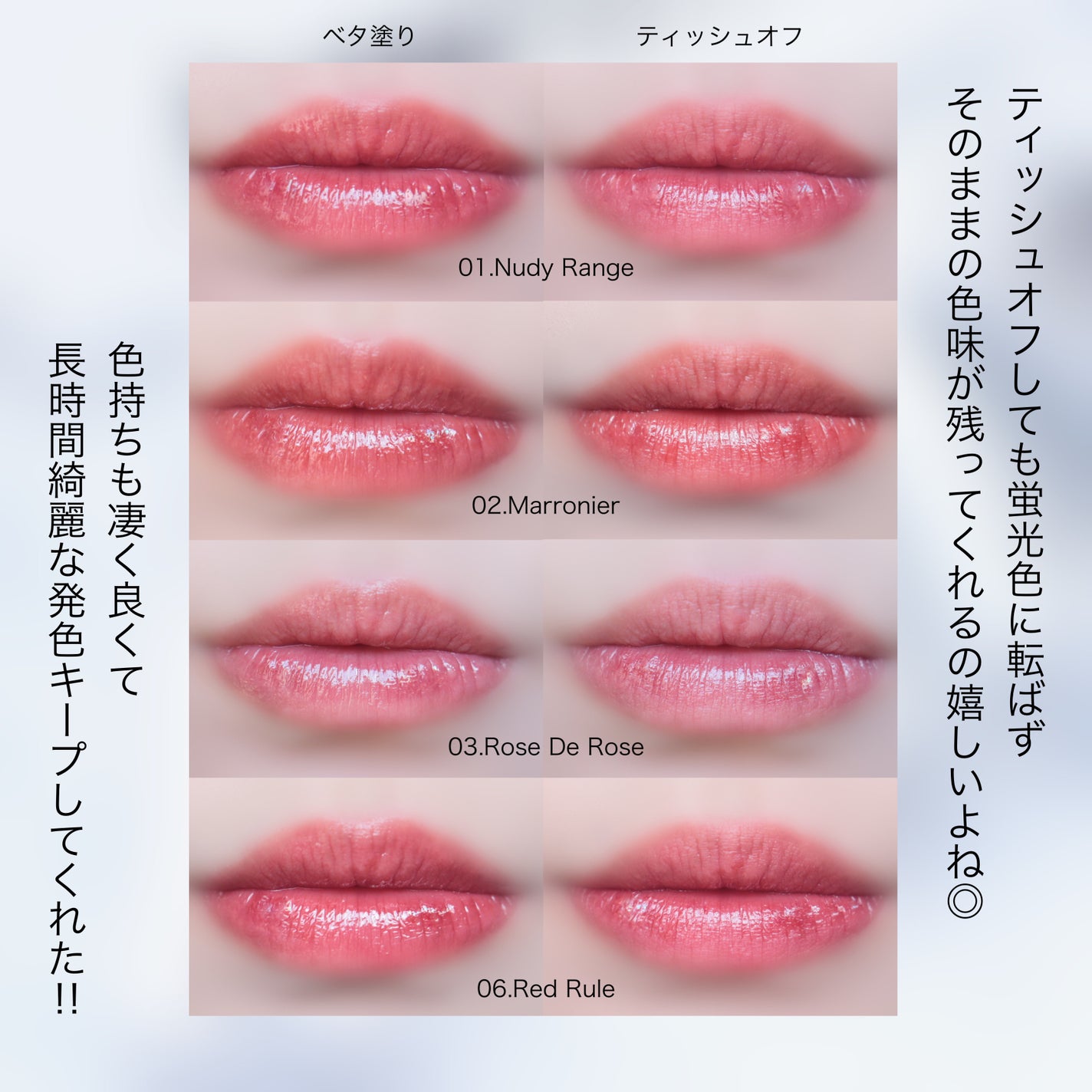 ビルダブルデューイフィットティント/ArteSinsa/リップティントを使ったクチコミ(6枚目)