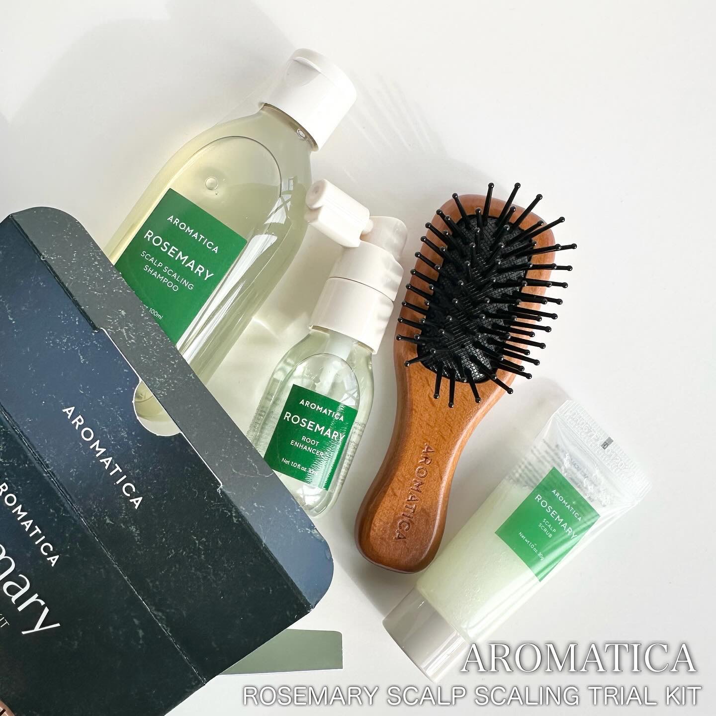 ローズマリー ヘア トライアルセット/AROMATICA/トライアルキットを使ったクチコミ（1枚目）