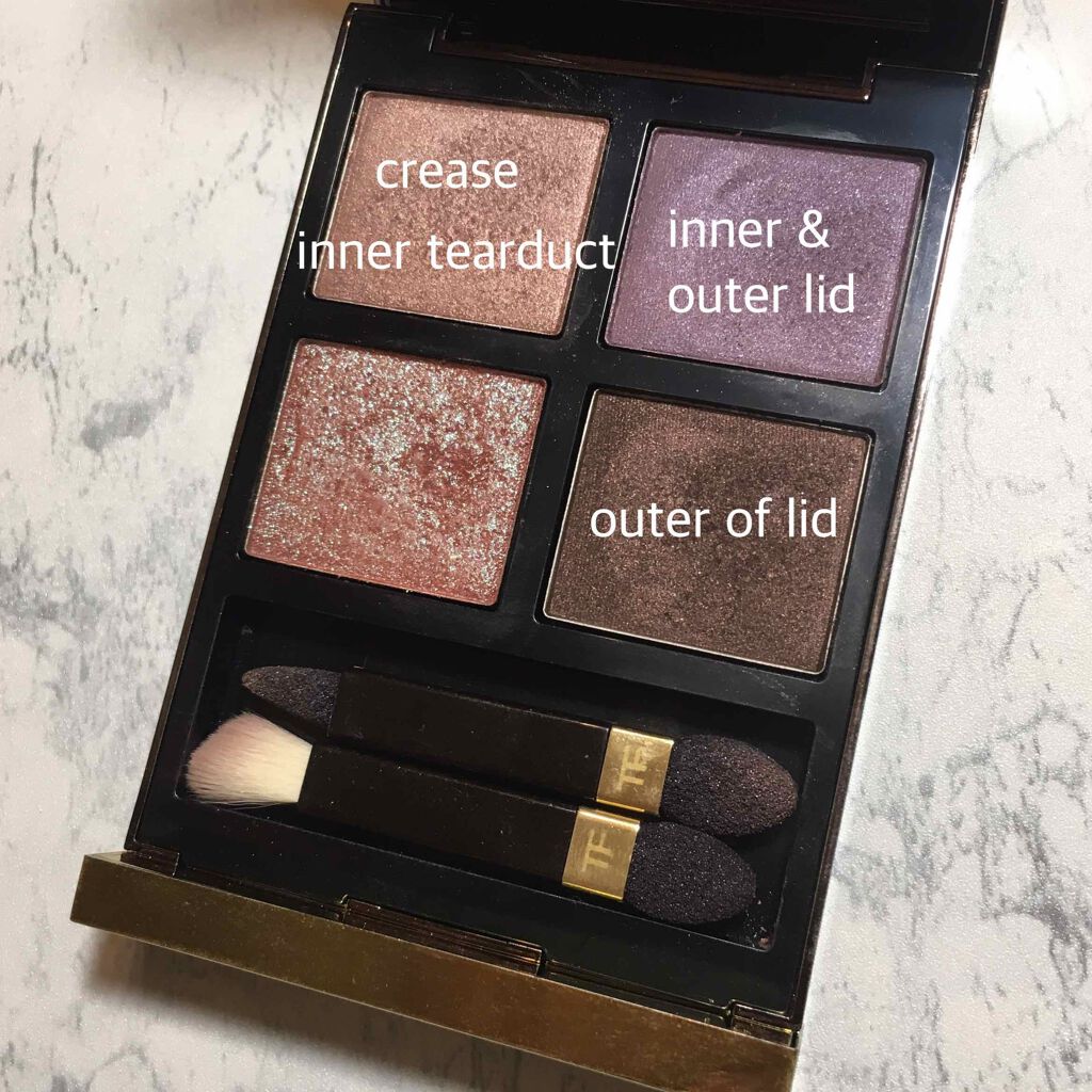 アイ カラー クォード/TOM FORD BEAUTY/アイシャドウパレットを使ったクチコミ(3枚目)