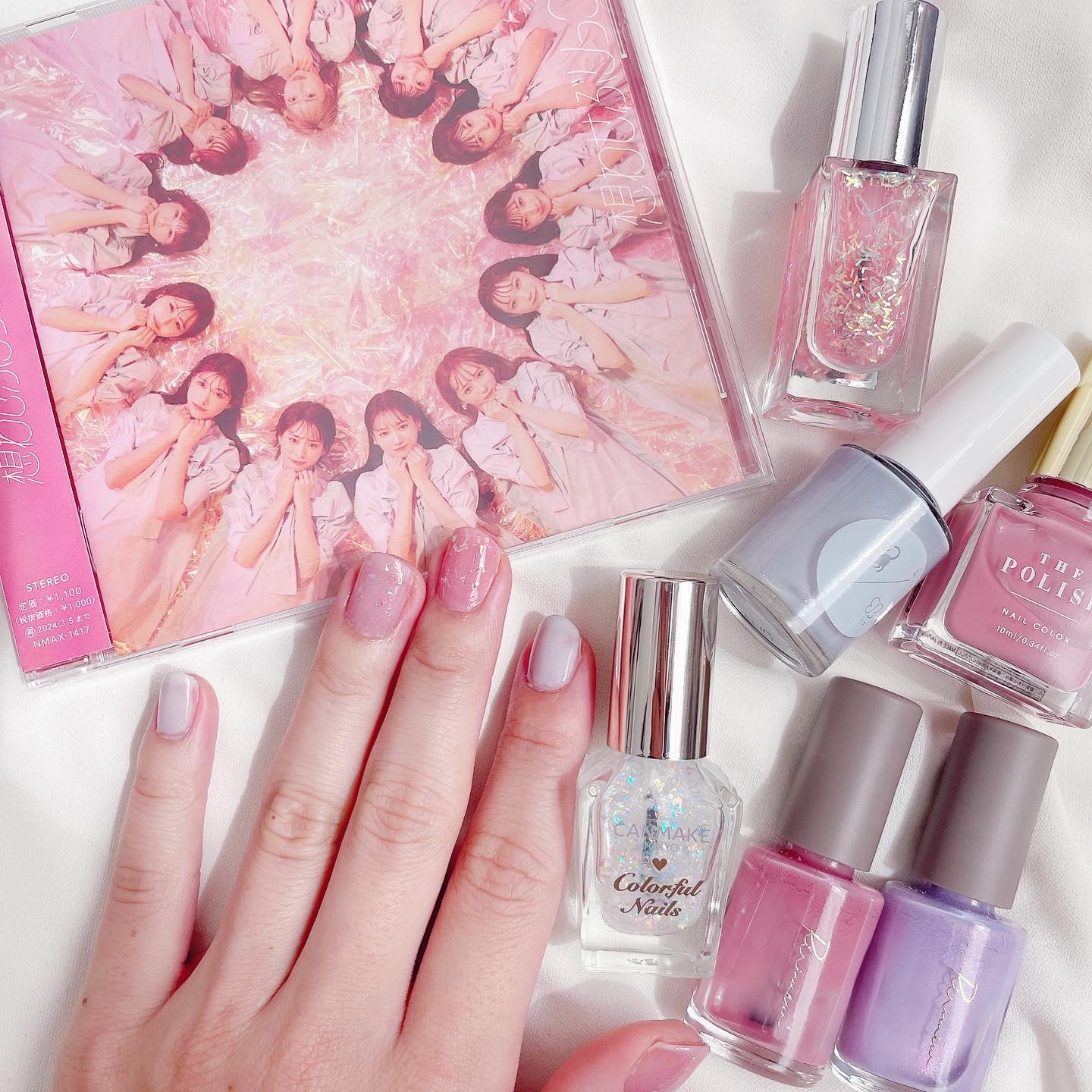 Somptueux(ソンプチュー) ネイルポリッシュ ST-NP-62/DAISO/マニキュアを使ったクチコミ（2枚目）