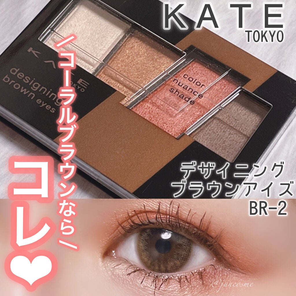 デザイニングブラウンアイズ/KATE/アイシャドウパレットを使ったクチコミ(1枚目)