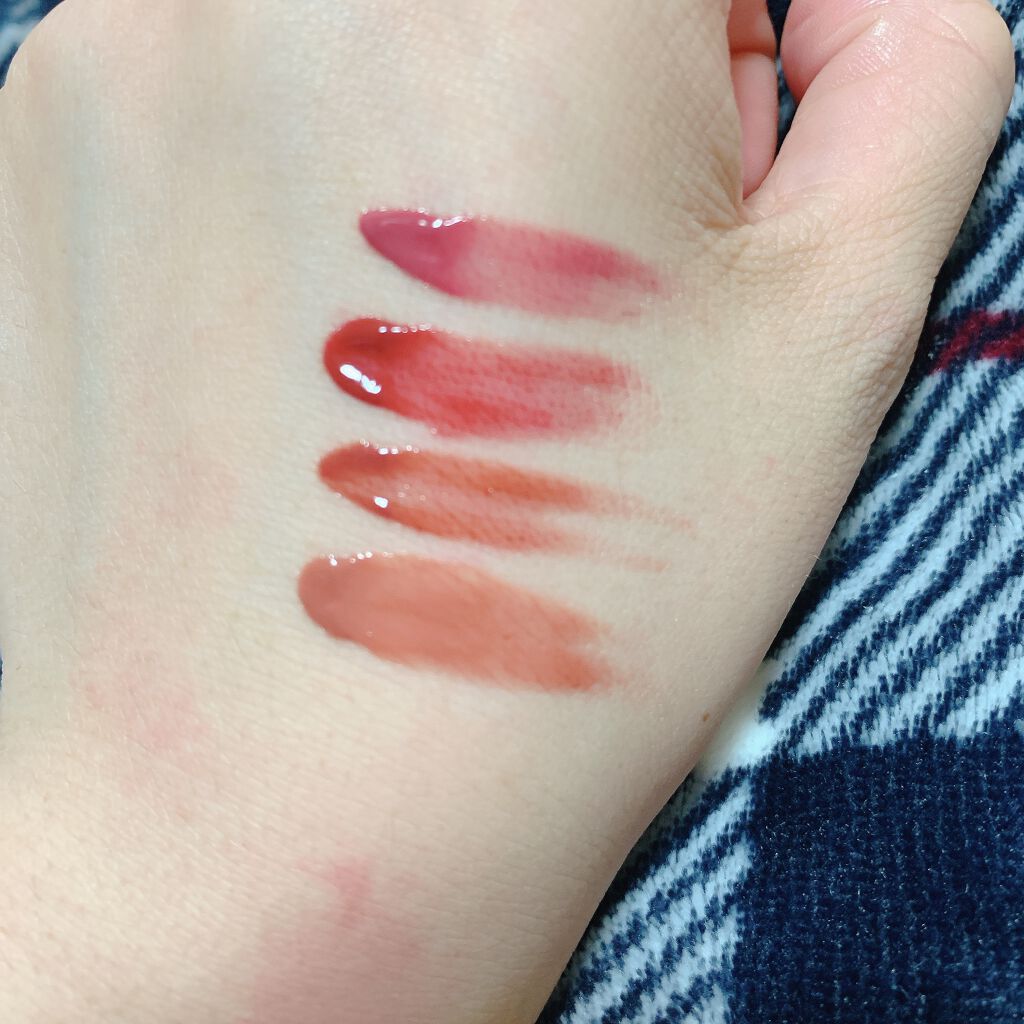 ジューシーラスティングティント/rom&nd/リップティントを使ったクチコミ（2枚目）