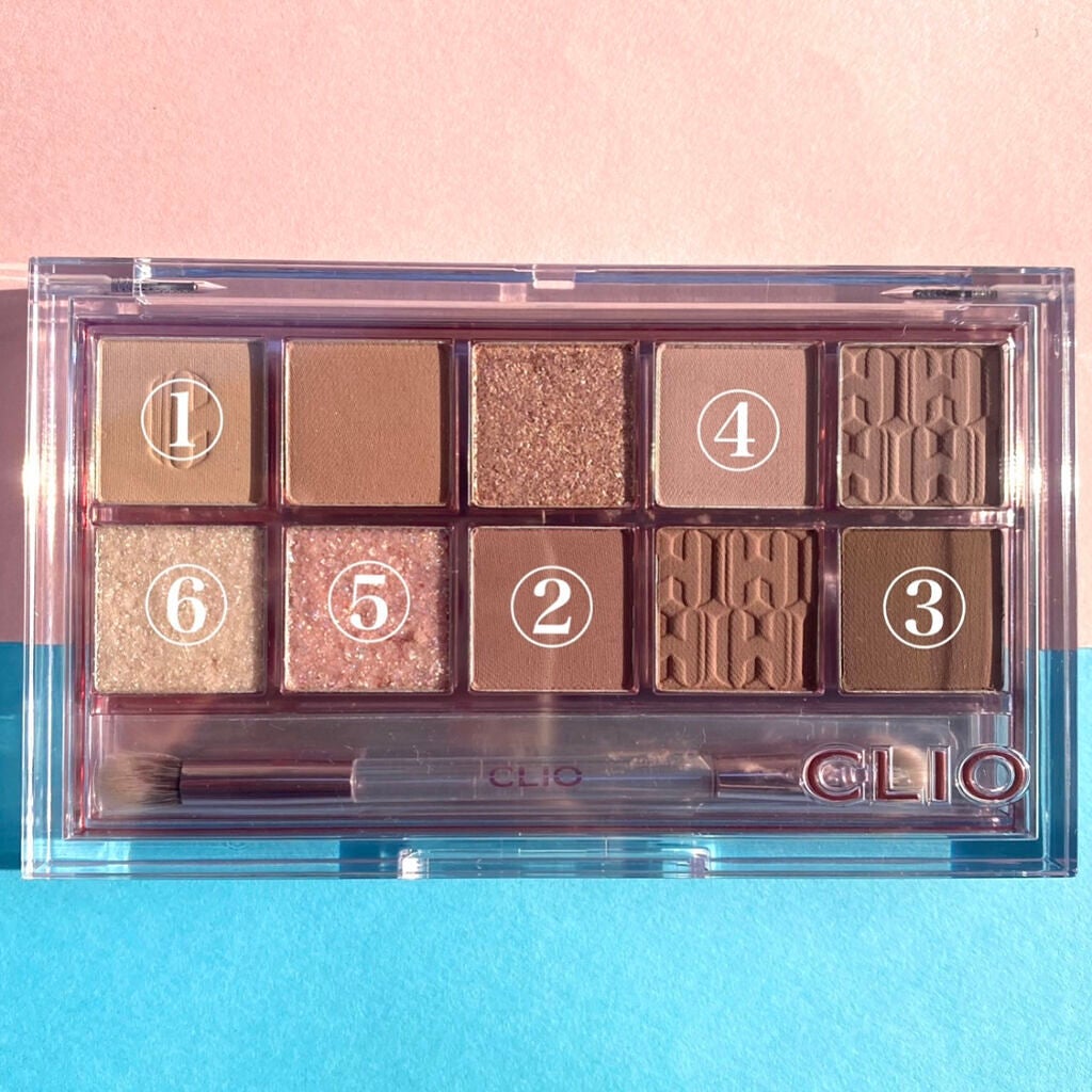 プロ アイ パレット/CLIO/アイシャドウパレットを使ったクチコミ(5枚目)