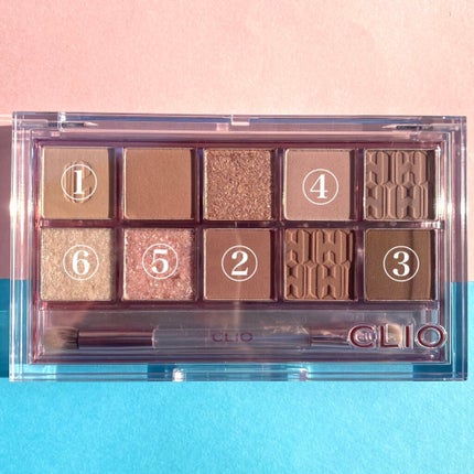 プロ アイ パレット/CLIO/アイシャドウパレットを使ったクチコミ(5枚目)