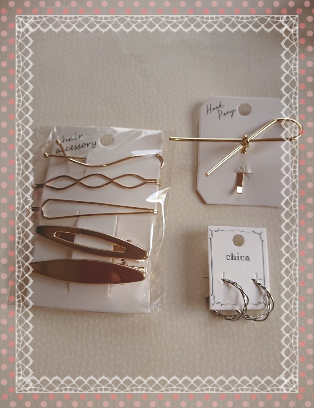 アクセサリー/3COINS/ヘアアクセサリーを使ったクチコミ（1枚目）