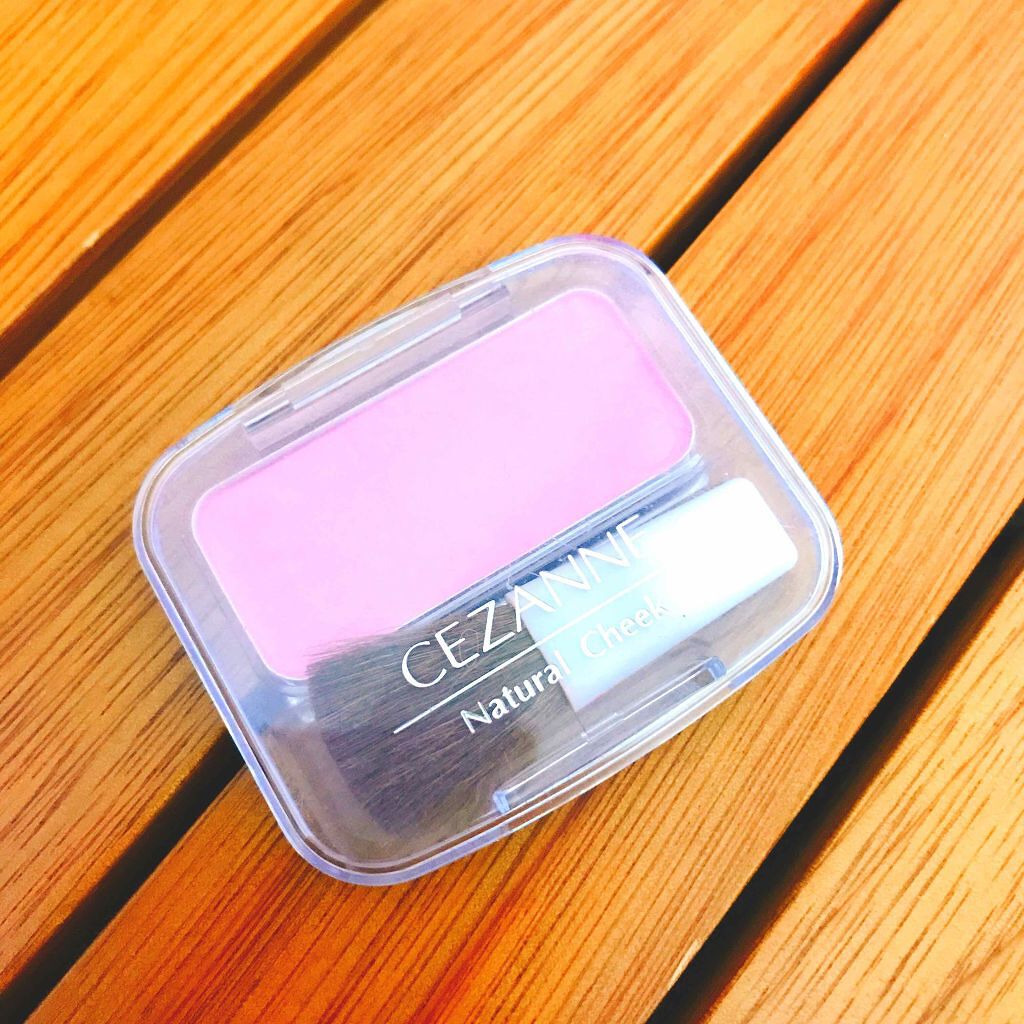ナチュラル チークN/CEZANNE/パウダーチークを使ったクチコミ(1枚目)