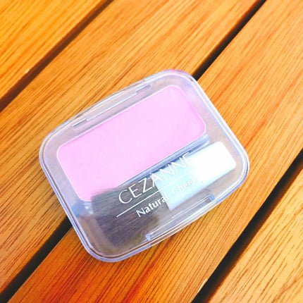 ナチュラル チークN/CEZANNE/パウダーチークを使ったクチコミ(1枚目)