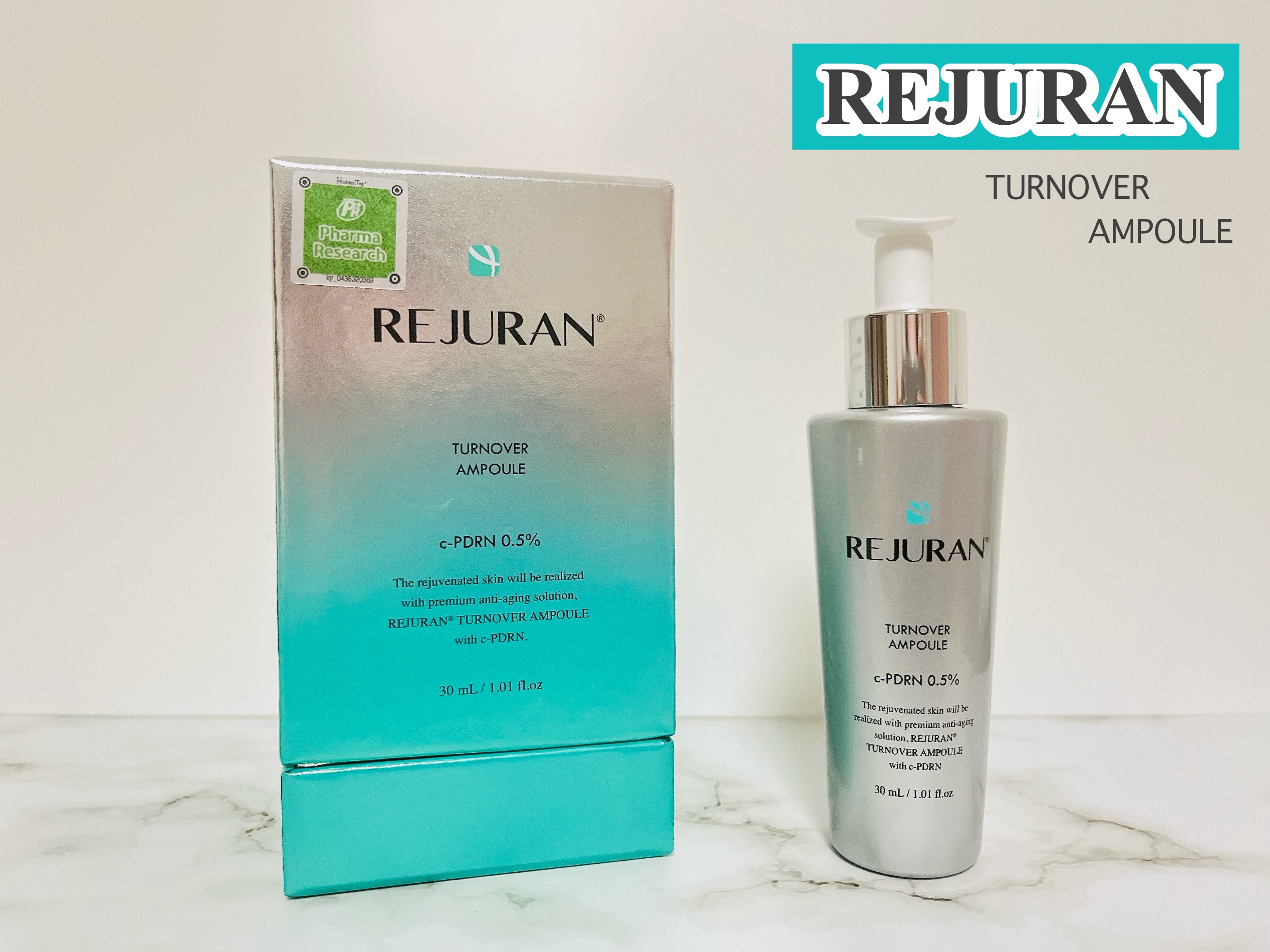 REJURAN ターンオーバーアンプル 30ml/REJURAN COSMETICS/美容液を使ったクチコミ（1枚目）