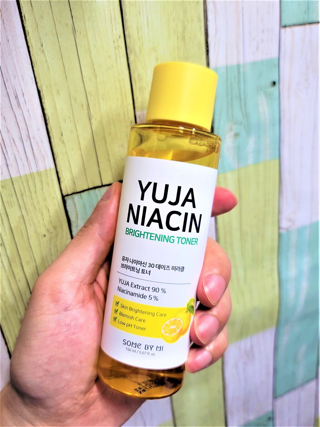 ユズナイアシン30 デイズ ミラクルブライトニング トナー/SOME BY MI/化粧水を使ったクチコミ（2枚目）