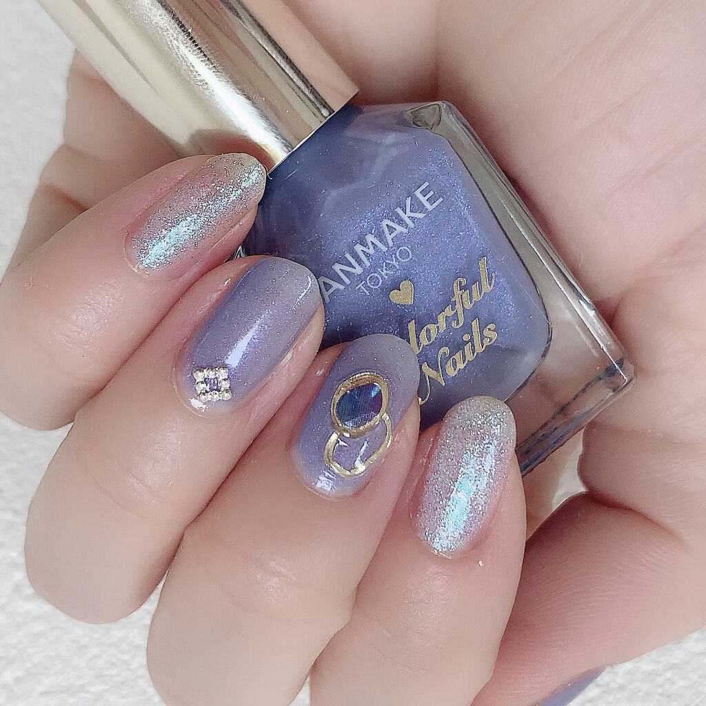 カラフルネイルズ/キャンメイク/マニキュアを使ったクチコミ（2枚目）