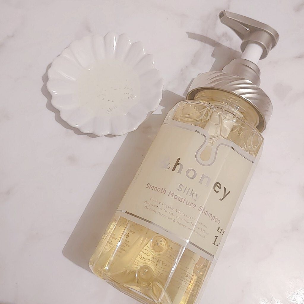 シルキー スムースモイスチャー シャンプー 1.0/ヘアトリートメント 2.0/&honey/市販シャンプーを使ったクチコミ(2枚目)