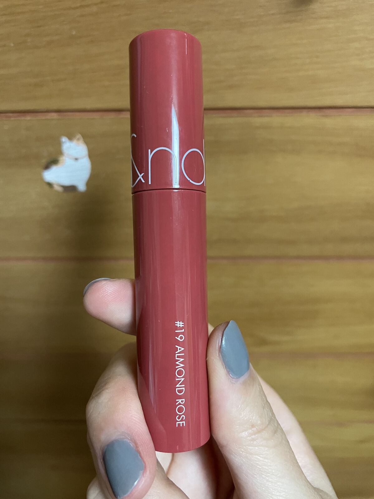 ジューシーラスティングティント/rom&nd/リップティントを使ったクチコミ（3枚目）