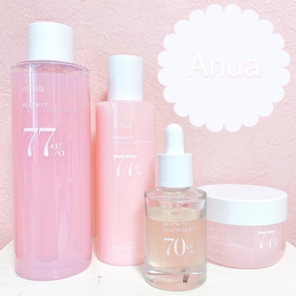 桃77%ナイアシンコンディショニングミルク/Anua/乳液を使ったクチコミ(1枚目)