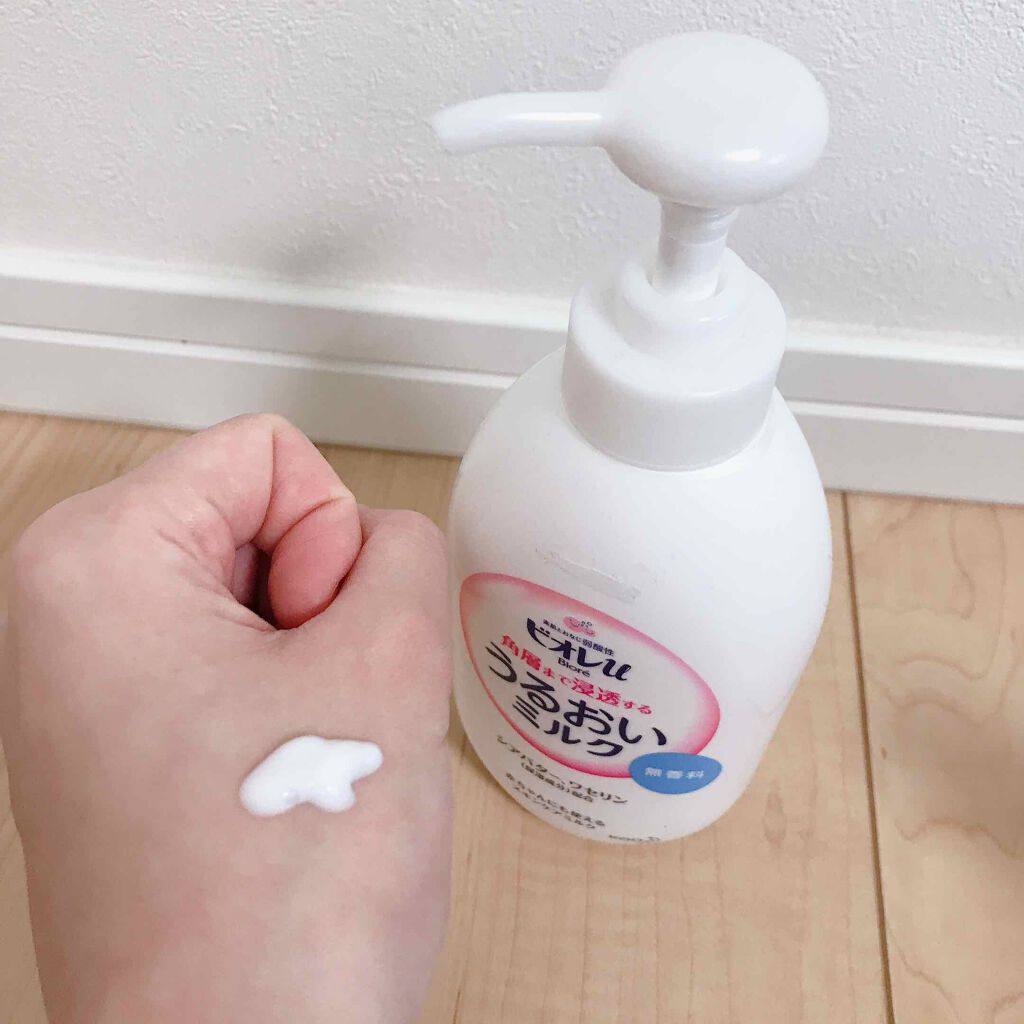 角層まで浸透する うるおいミルク 無香料/ビオレu/ボディミルクを使ったクチコミ(3枚目)