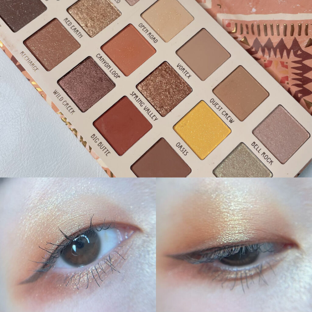 サンドストーン/ColourPop/アイシャドウパレットを使ったクチコミ（1枚目）