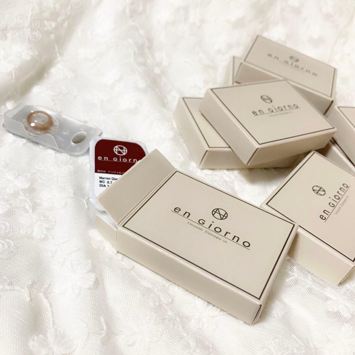 アンジョルノ/en Giorno/カラーコンタクトレンズを使ったクチコミ(9枚目)