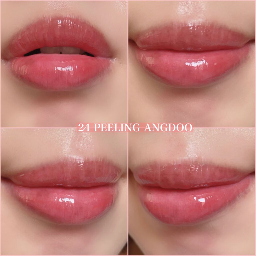 ジューシーラスティングティント/rom&nd/リップティントを使ったクチコミ(5枚目)