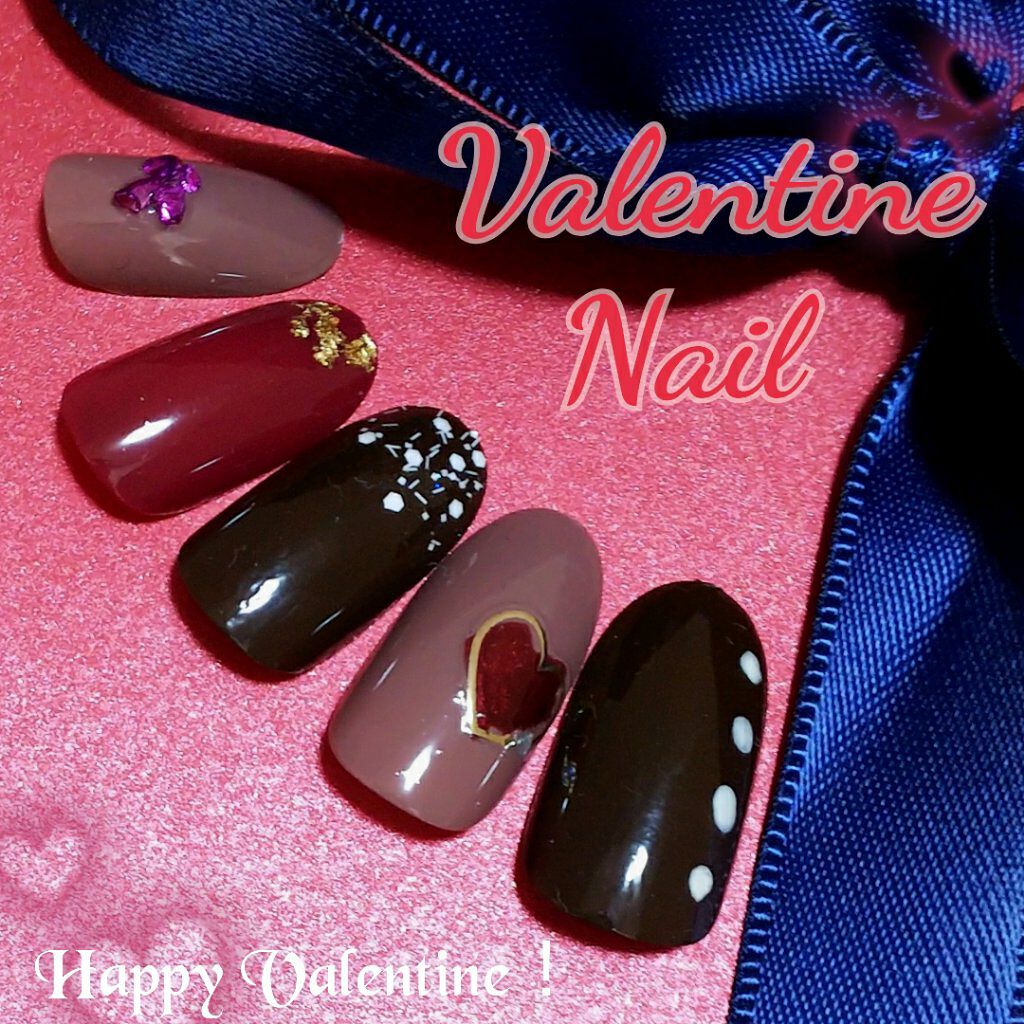 #バレンタインネイル,#ネイルのネイルデザイン