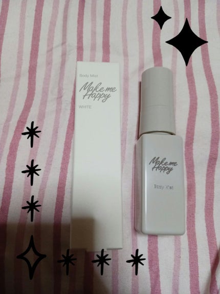 メイクミーハッピー ボディミスト WHITE/キャンメイク/香水を使ったクチコミ(1枚目)