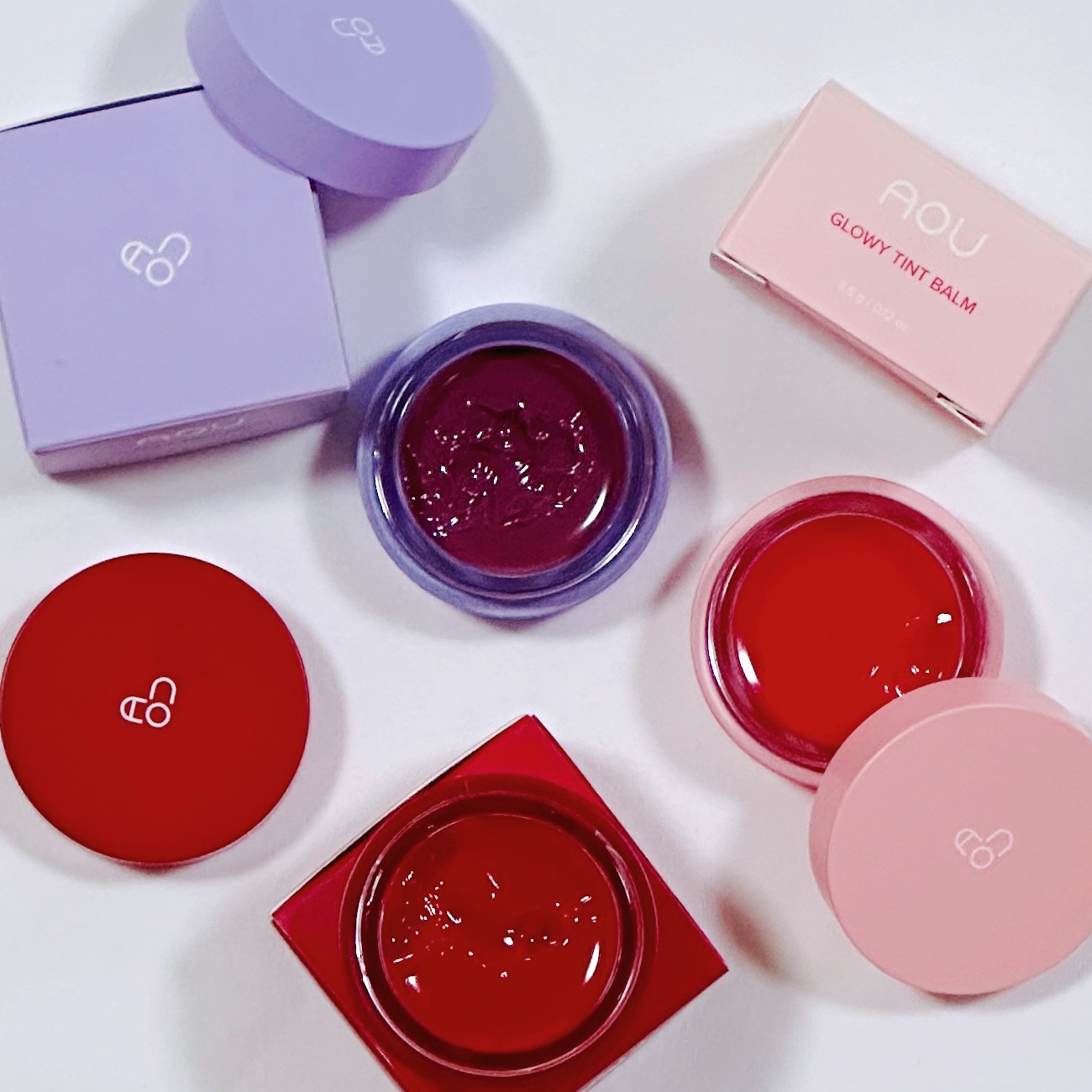 GLOWY TINT BALM/AOU/リップグロスを使ったクチコミ（1枚目）