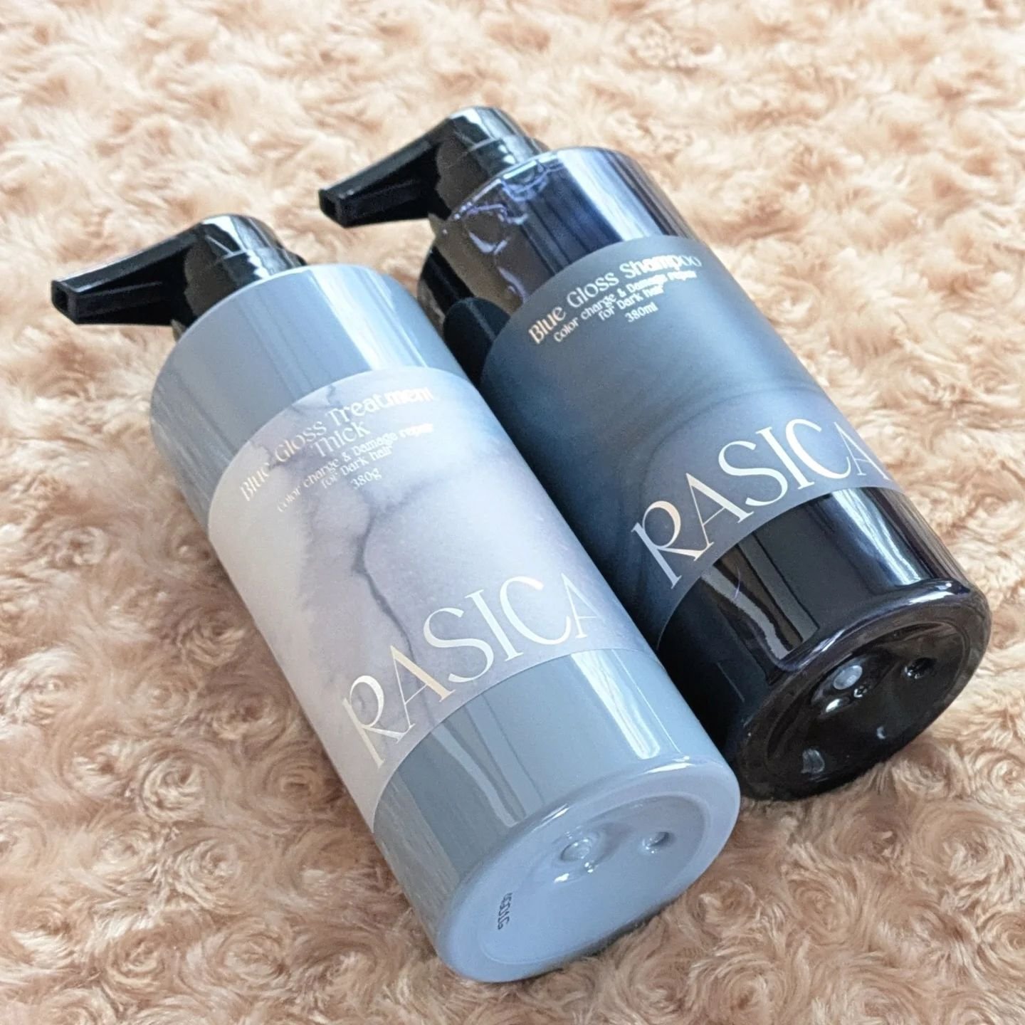 ブルーグロスシャンプー/トリートメント/rasica/市販シャンプーを使ったクチコミ（3枚目）