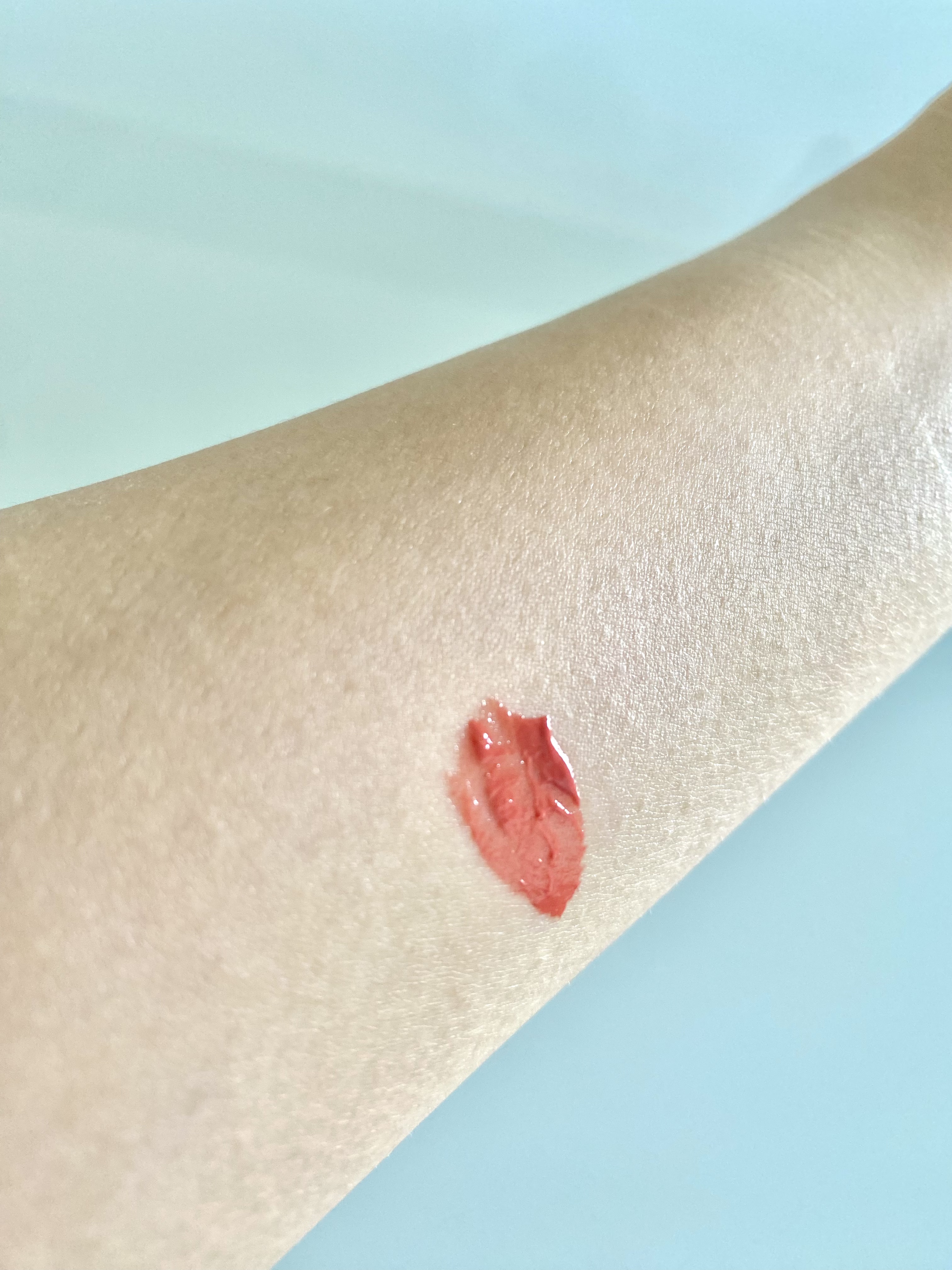 ジューシーラスティングティント 29 パパイヤジャム(PAPAYA JAM)/rom&nd/リップティントを使ったクチコミ（2枚目）