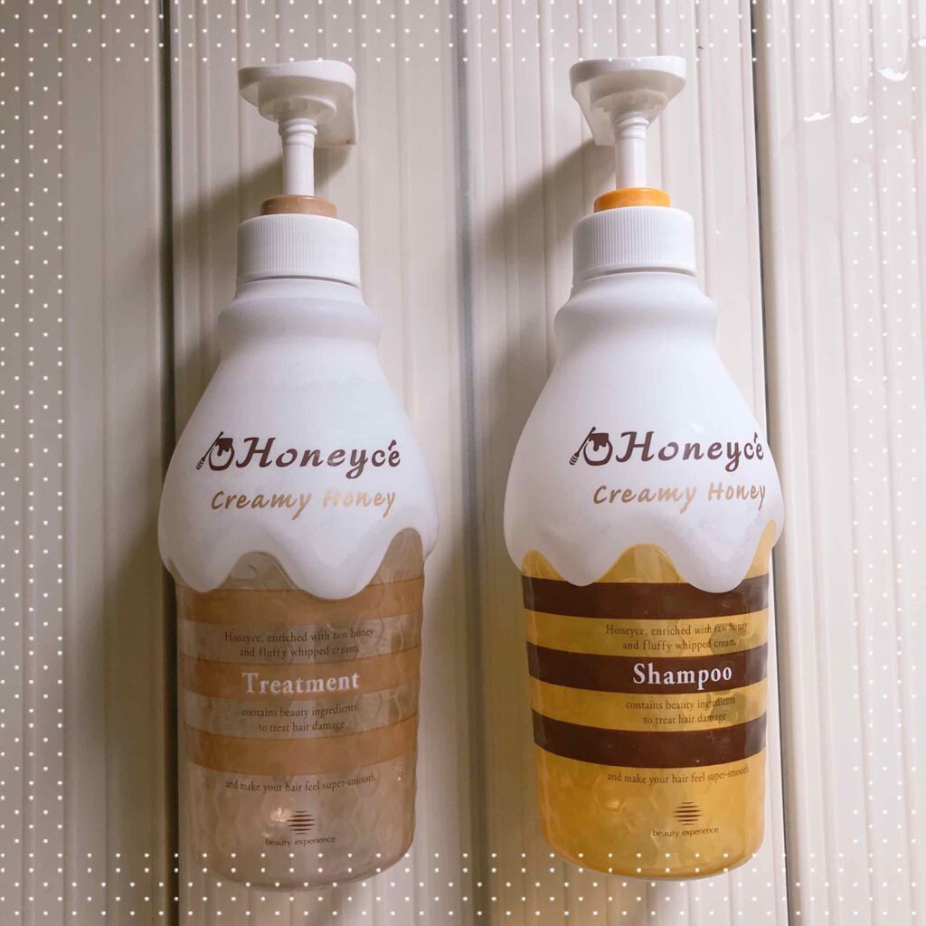 クリーミーハニー シャンプー/トリートメント/ハニーチェ/市販シャンプーを使ったクチコミ(1枚目)