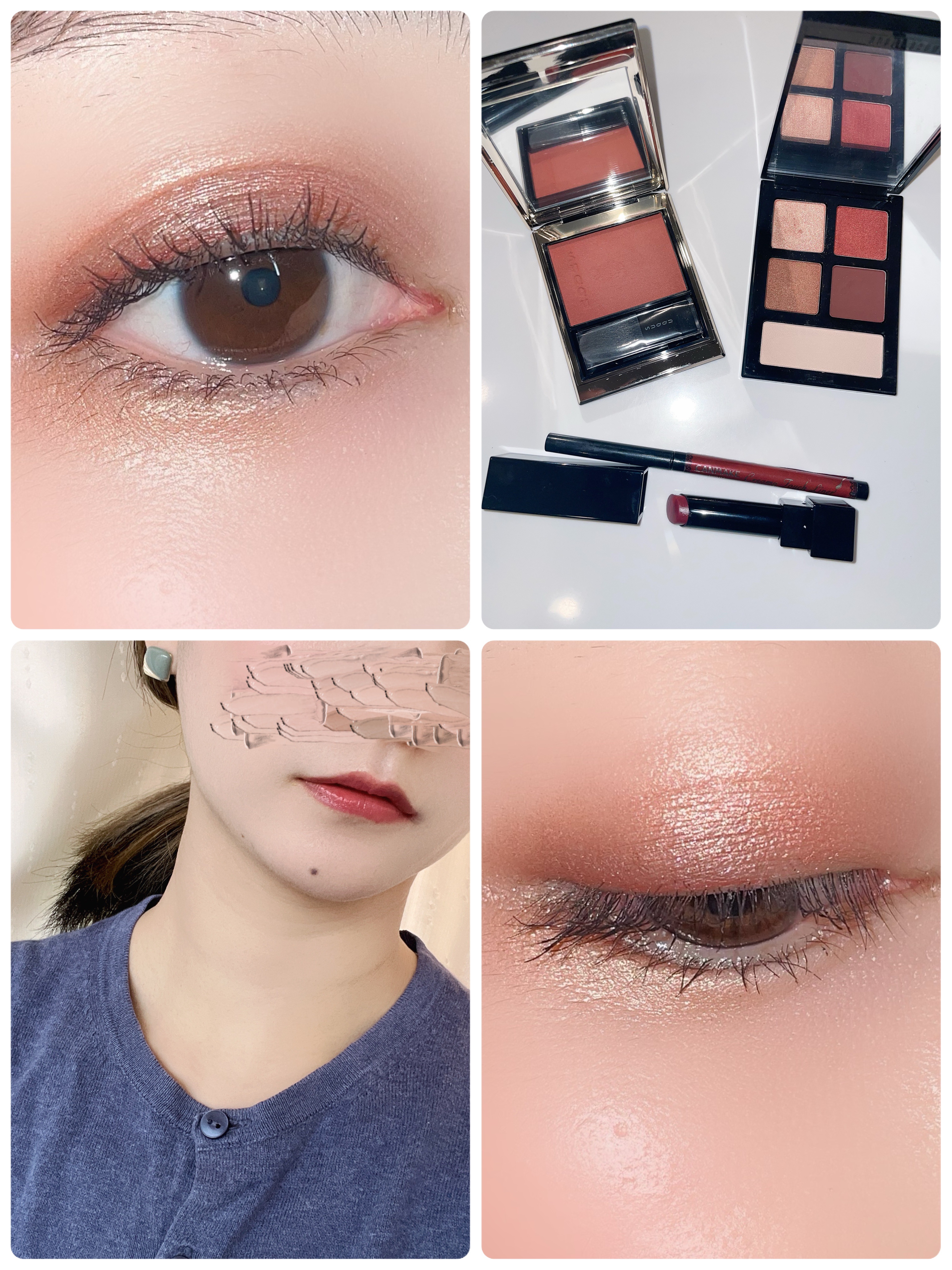 エッセンシャル マルチカラー アイシャドウパレット クランベリースパイス（限定色）/BOBBI BROWN/アイシャドウパレットを使ったクチコミ（1枚目）