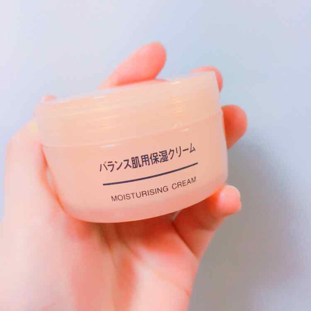 バランス肌用保湿クリーム/無印良品/フェイスクリームを使ったクチコミ（1枚目）