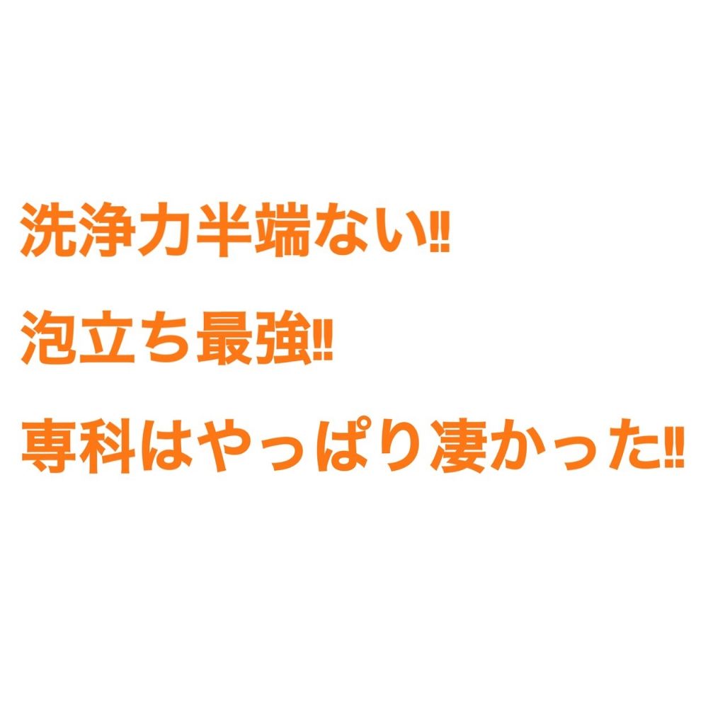 パーフェクトホワイトクレイ/SENKA(専科)/洗顔フォームを使ったクチコミ(1枚目)