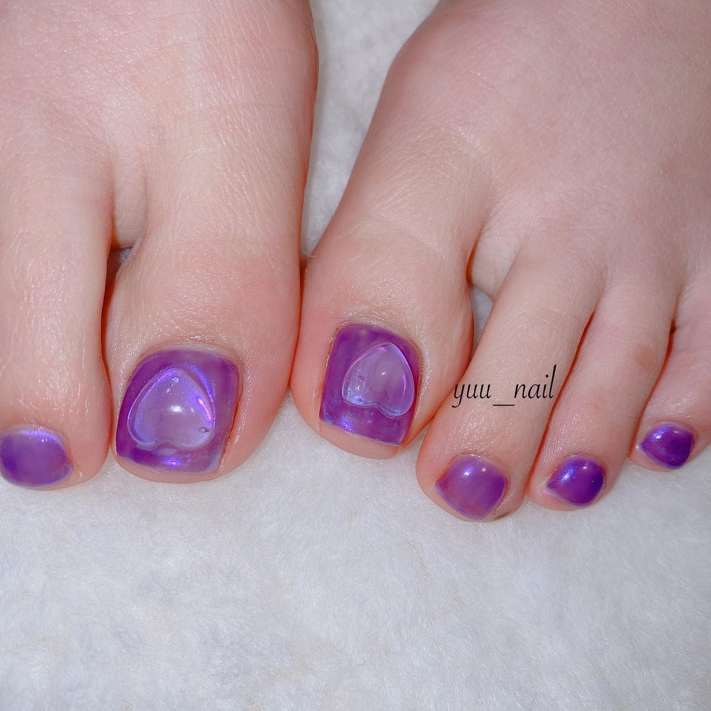 YUKA on LIPS 「ちゅるちゅるふっと.うるうるちゅるんなやつ!笑可愛い💜💜💜.#..」(2枚目)