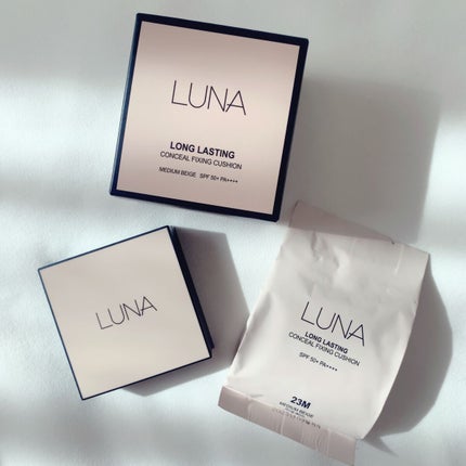 ロングラスティングコンシールフィクシングクッション /LUNA/クッションファンデーションを使ったクチコミ(2枚目)