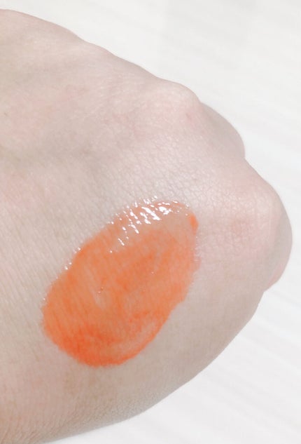 つやぷるリップR 02 あざとORANGE【旧】/b idol/口紅を使ったクチコミ(3枚目)