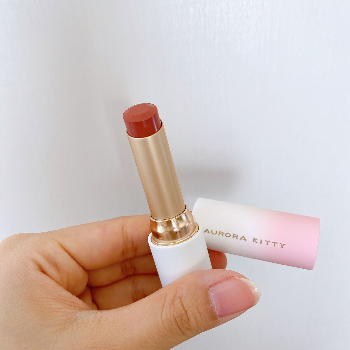 クリームリップ/AURORA KITTY/口紅を使ったクチコミ(5枚目)