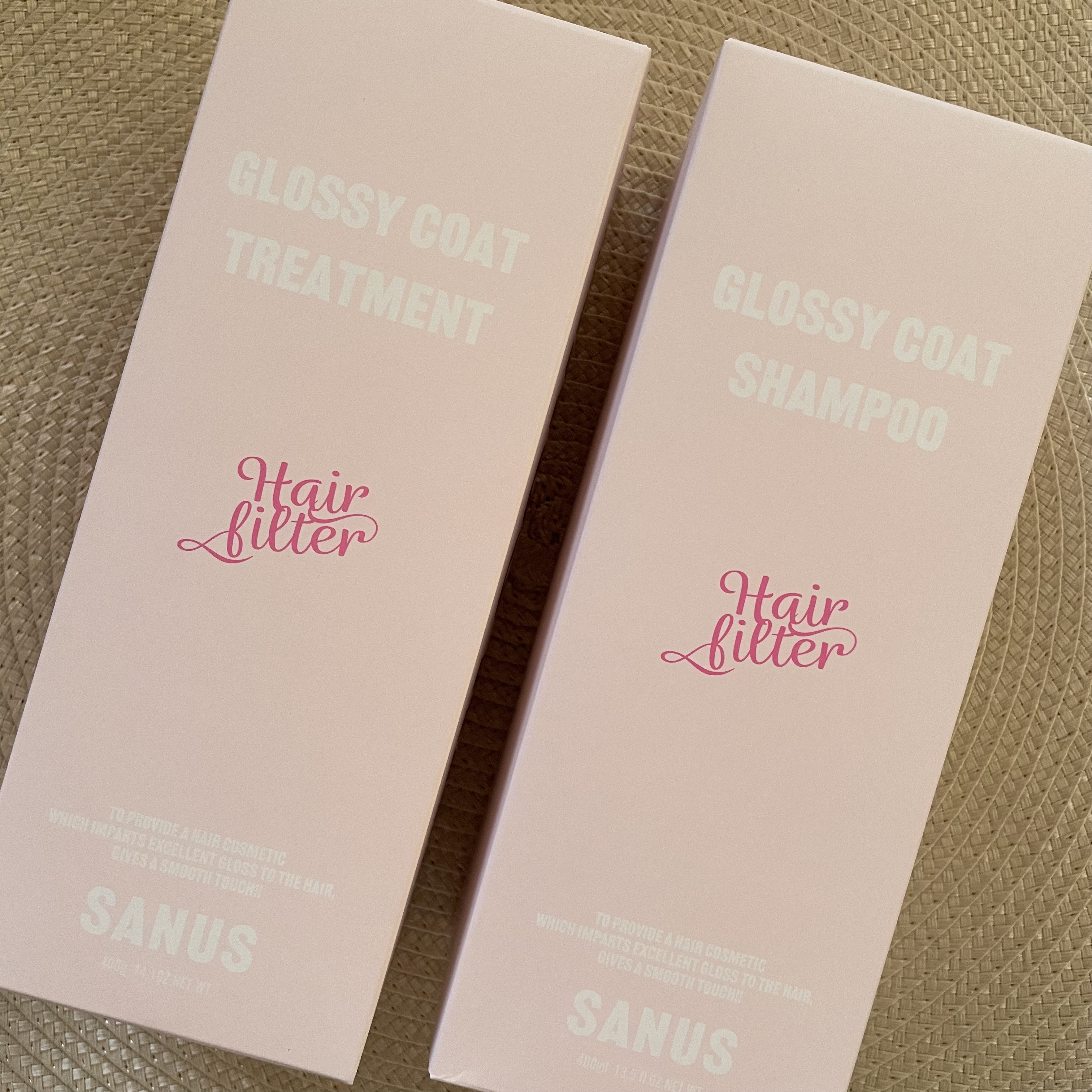 GLOSSY COAT SHAMPOO / TREATMENT/SANUS HAIR FILTER/市販シャンプーを使ったクチコミ（3枚目）