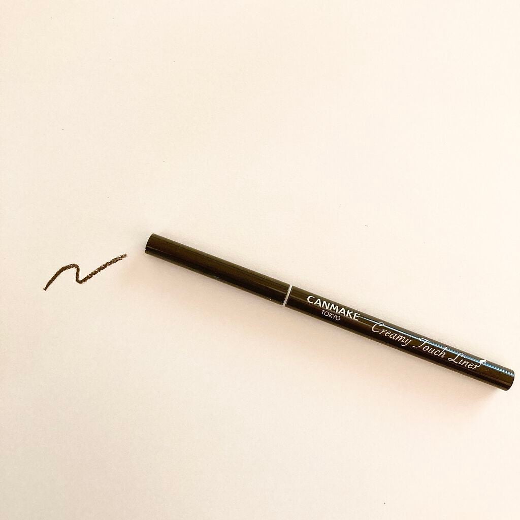 クリーミータッチライナー/キャンメイク/ジェルアイライナーを使ったクチコミ(1枚目)