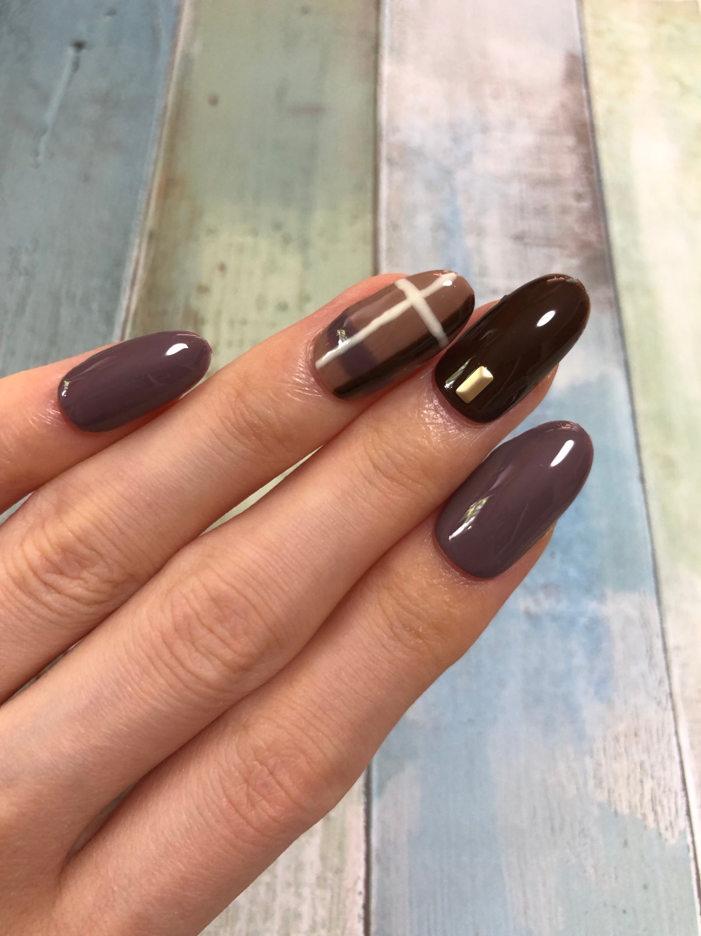 ジェルネイル(ライト対応)/セリア/ジェルネイルを使ったクチコミ(4枚目)