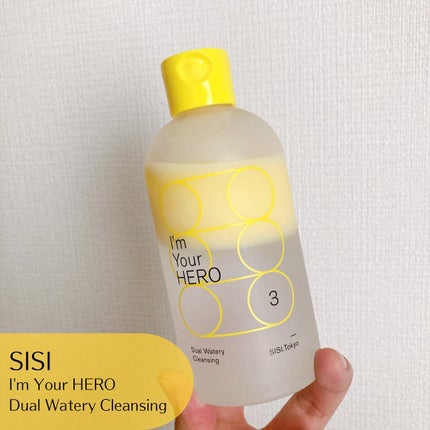 アイムユアヒーロー/SISI/クレンジングウォーターを使ったクチコミ(2枚目)