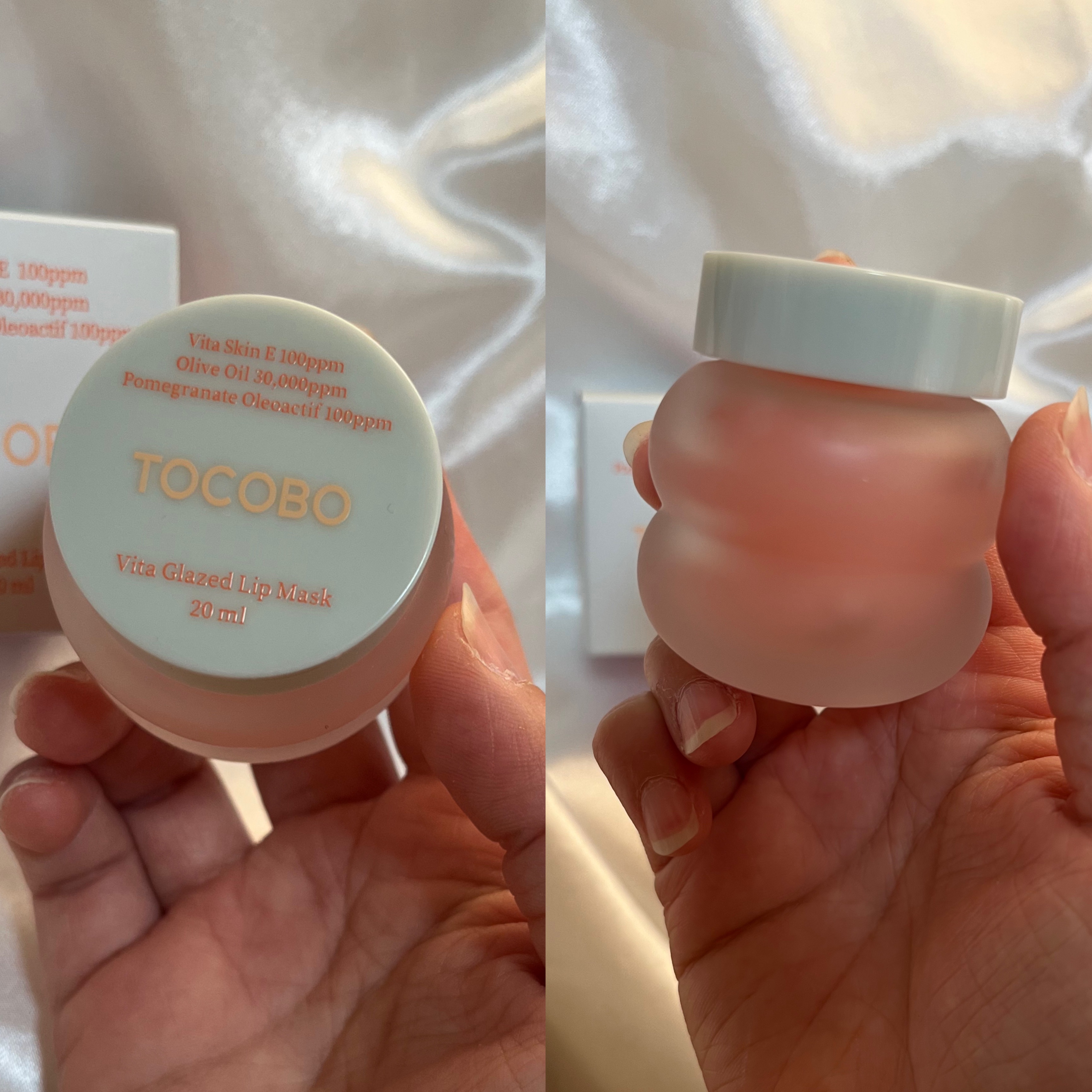 ビタグレーズドリップマスク/TOCOBO/リップマスクを使ったクチコミ（3枚目）