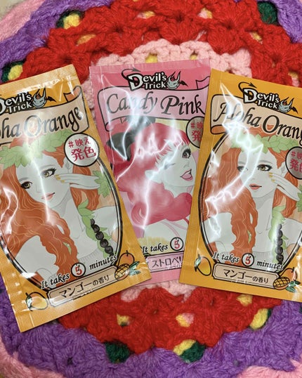 デビルズトリック/クイスクイス/ヘアカラーを使ったクチコミ(2枚目)