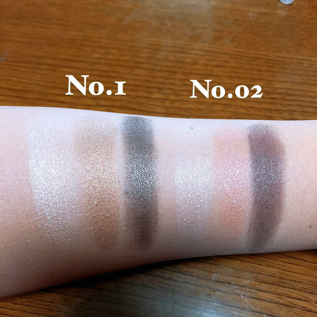 トーンアップアイシャドウ/CEZANNE/アイシャドウパレットを使ったクチコミ(2枚目)