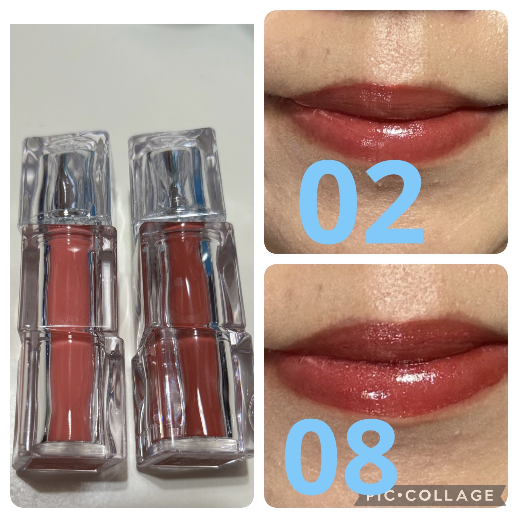 ウォーターリズムグロウティント 08 サマーパンプキン/TIRTIR(ティルティル)/リップティントを使ったクチコミ（1枚目）